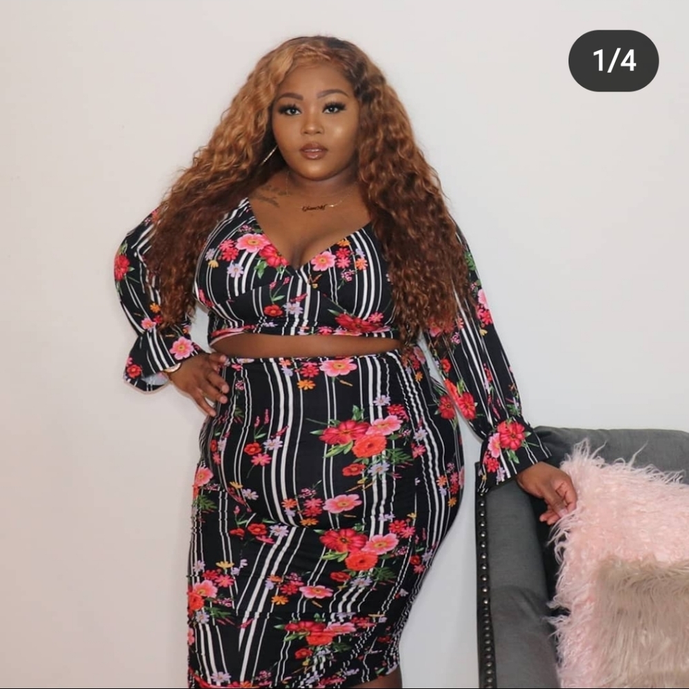 Rebdolls Two Piece skirt Set